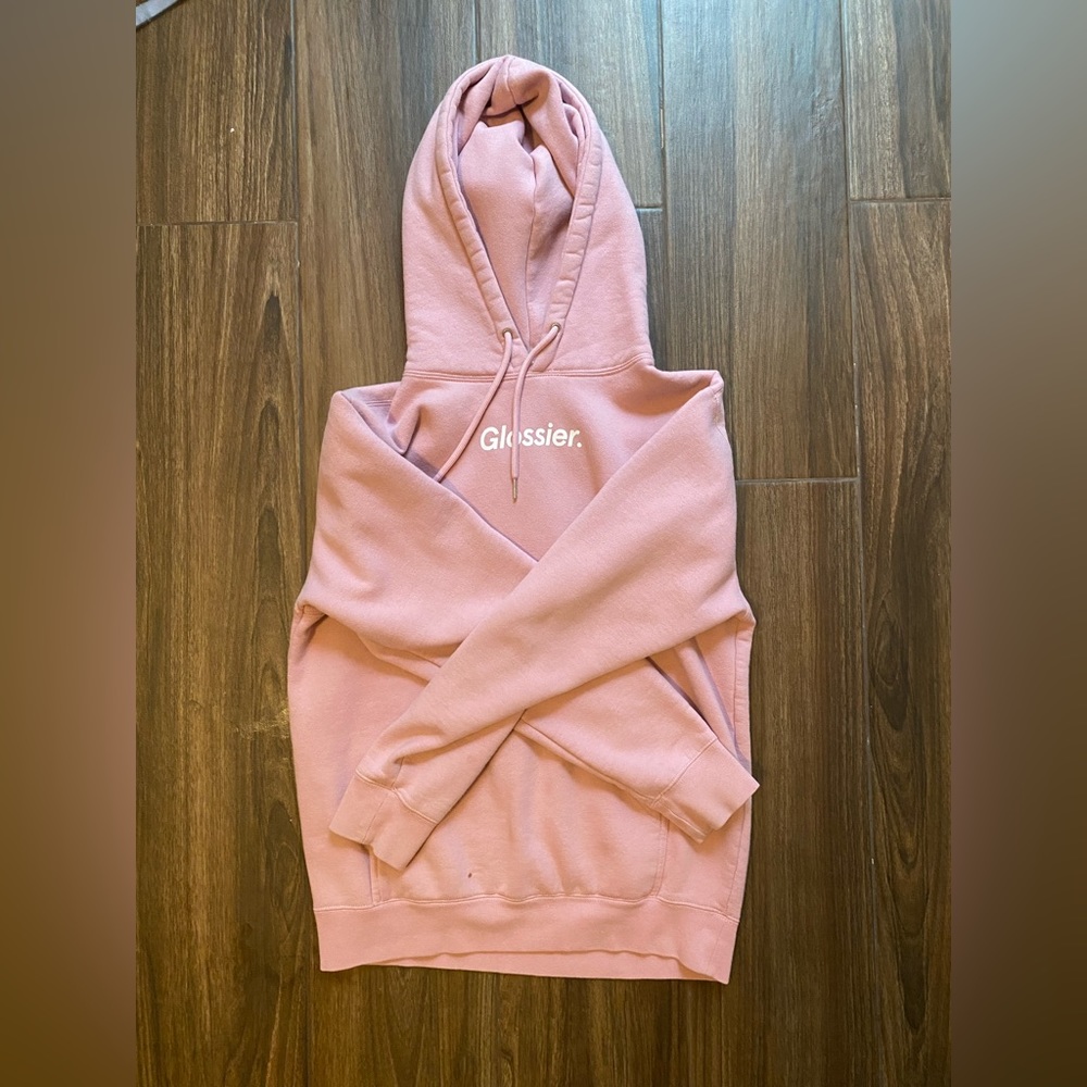 glossier hoodie
